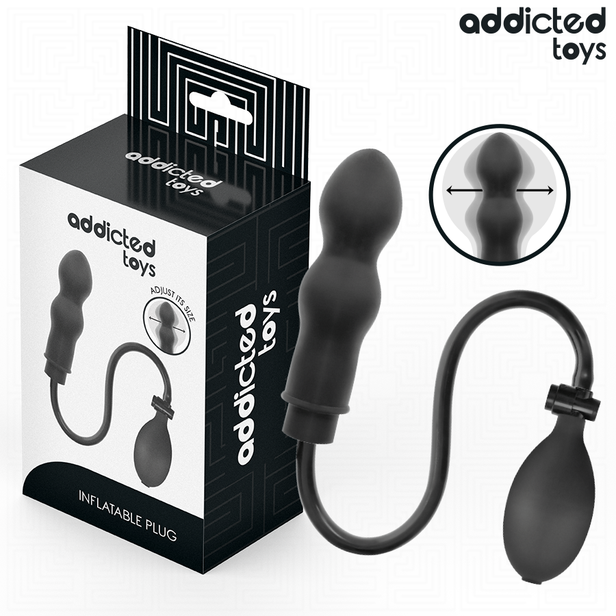 Ilhaerotica - ADDICTED TOYS - PLUG ANAL INFLÁVEL MODELO 1