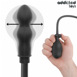 ADDICTED TOYS – PLUG ANAL INFLÁVEL MODELO 1