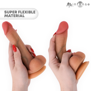 MR INTENSE – PÊNIS DE SILICONE ULTRARREALISTA DE GARY COM TESTÍCULOS, 17,8 CM – Ø – 4,2 CM