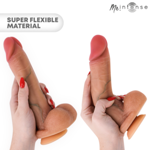 MR INTENSE – GARY L PÊNIS DE SILICONE ULTRA-REALISTA COM TESTÍCULOS 23 CM – Ø- 4,7 CM