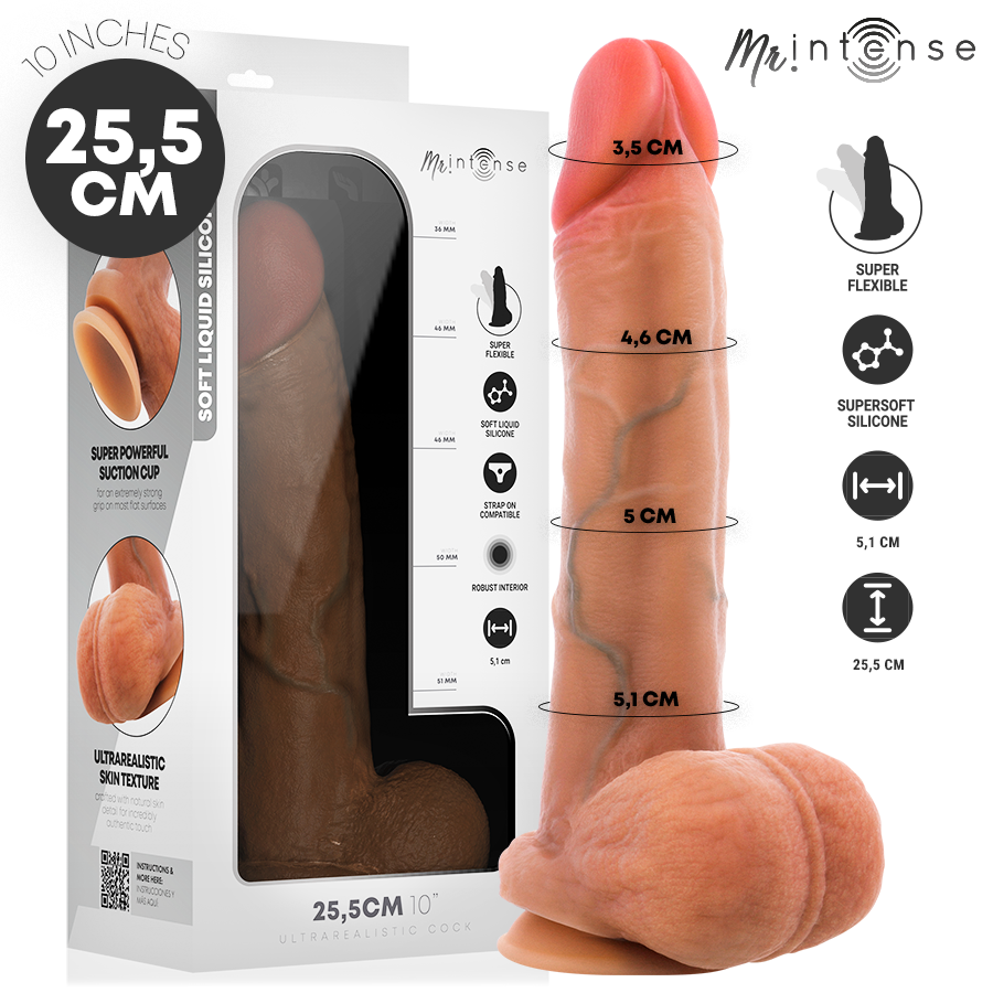 Ilhaerotica - MR INTENSE - GARY XL PÊNIS DE SILICONE ULTRA-REALISTA COM TESTÍCULOS 25