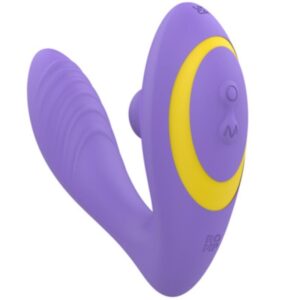 ROMP – REVERB ESTIMULADOR DE PONTO G E DISPOSITIVO DE SUCÇÃO CLITORIAL REVERB ROXO