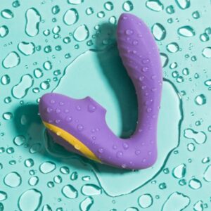 ROMP – REVERB ESTIMULADOR DE PONTO G E DISPOSITIVO DE SUCÇÃO CLITORIAL REVERB ROXO