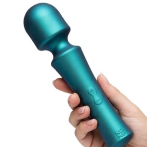 ROMP – PRESTO MINI WAND VIBRATOR COM CABEÇA FLEXÍVEL VERDE