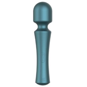 ROMP – PRESTO MINI WAND VIBRATOR COM CABEÇA FLEXÍVEL VERDE