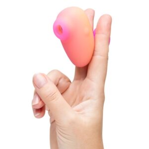ROMP – KISS VIBRADOR DE DEDO RECARREGÁVEL COM SUCÇÃO CLITÓRICA
