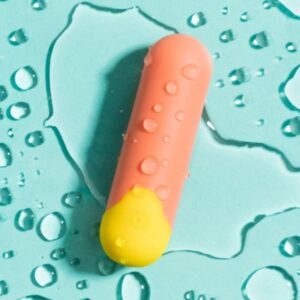 ROMP – RIOT MULTIFUNCIONAL VIBRATÓRIO BULLET LARANJA + AMARELO