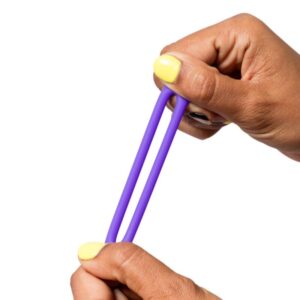 ROMP – REMIX TRIO CONJUNTO DE 3 ANÉIS PENIANOS DE SILICONE ROXOS