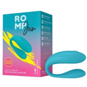 ROMP – JOIN JUNTEM-SE AO VIBRADOR PARA CASAIS TURQUESA
