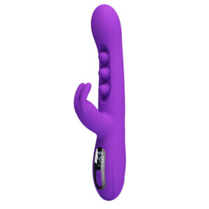 PRETTY LOVE – VIBRADOR SABIEN RABBIT COM ESTIMULAÇÃO POR TOQUE E LED ROXO