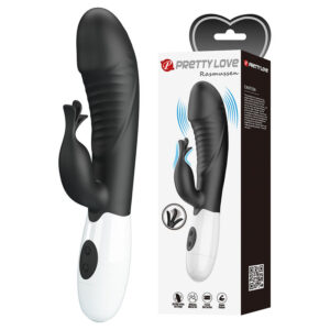PRETTY LOVE – RASMUSSEN VIBRADOR COELHO COM 30 FUNÇÕES PRETO
