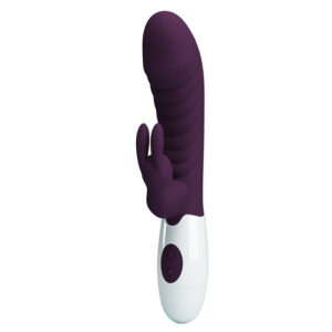 PRETTY LOVE – VIBRADOR COELHO NAUGHTY BUNNY COM 30 FUNÇÕES – ROXO