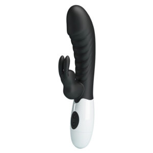 PRETTY LOVE – VIBRADOR COELHO NAUGHTY BUNNY COM 30 FUNÇÕES PRETO