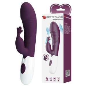 PRETTY LOVE – ROGUE MUSE VIBRADOR COELHO COM 30 FUNÇÕES ROXO