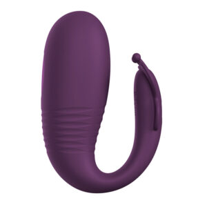 PRETTY LOVE – VIBRADOR DE OVO COM ACIONAMENTO POR APLICATIVO KLAY ROXO