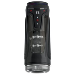 PDX ELITE – MOTO-BATOR PRO MASTURBADOR AUTOMÁTICO COM VIBRAÇÃO E AQUECIMENTO 26,5 CM