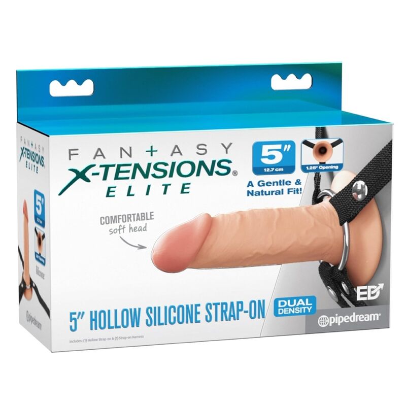 Ilhaerotica - FANTASY X-TENSIONS - ELITE REALISTIC HOLLOW STRAP-ON 12