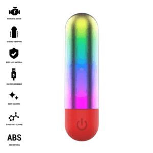 INTENSE – DEBBIE RAINBOW CLITORIS VIBRATÓRIO BULLET