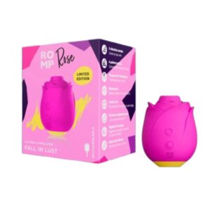 ROMP – ROSE 2.0 APARELHO DE SUCÇÃO CLITORIAL EM FORMATO DE ROSA
