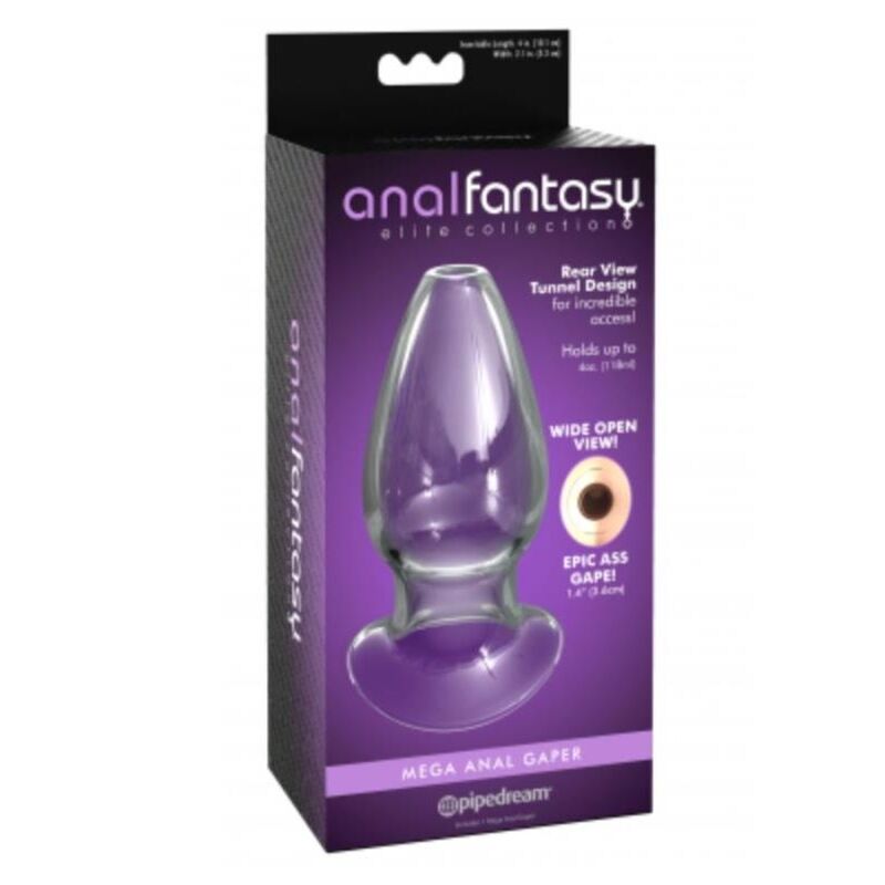 ANAL FANTASY ELITE - MEGA ANAL GAPER PLUG ANAL TRANSPARENTE - Image 3