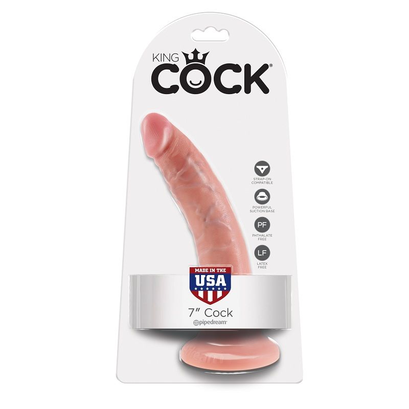Ilhaerotica - KING COCK - 7 CARNE DE DILDO 17.8 CM