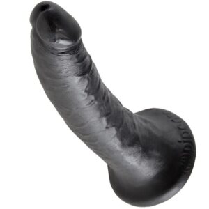 KING COCK – DILDO PRETO 17.8 CM