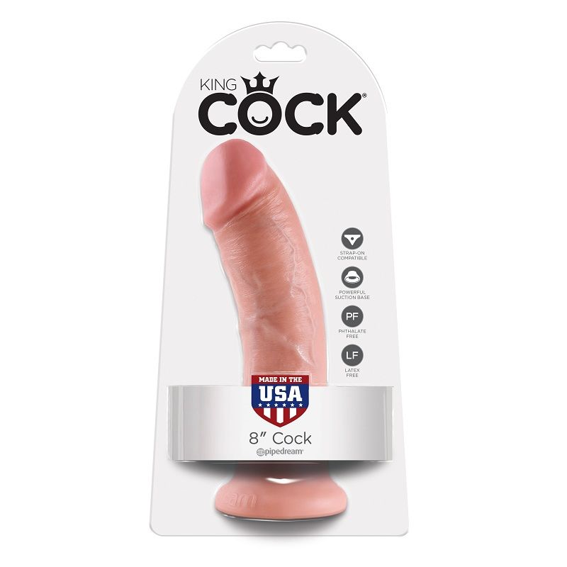 Ilhaerotica - KING COCK - 8 CARNE DE DILDO 20.3 CM