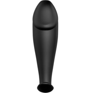 PRETTY LOVE – PLUG ANAL FORMA DE PÊNIS DE SILICONE PRETO