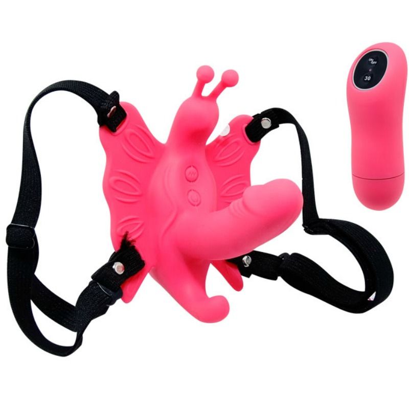 Ilhaerotica - BAILE - ARNÊS DE BORBOLETA DE CONTROLE REMOTO ULTRA APAIXONADO