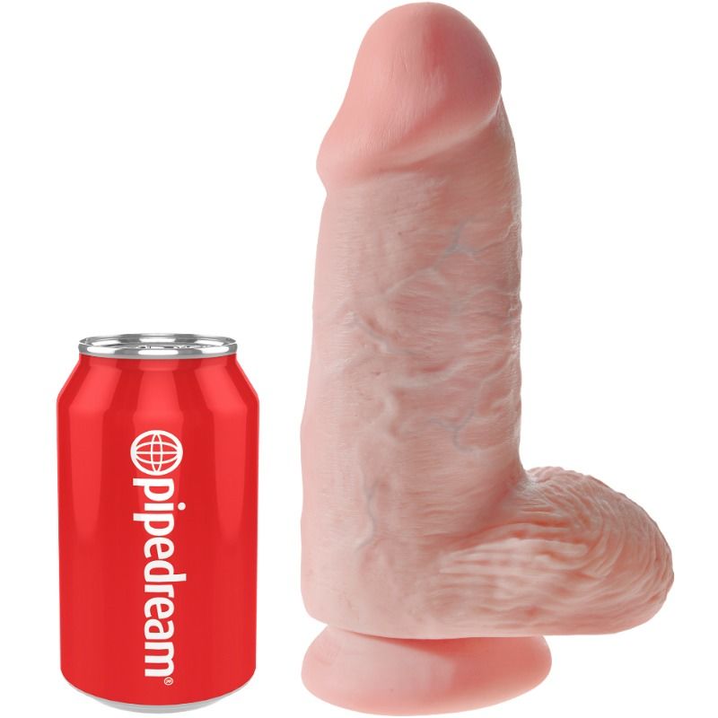 KING COCK - PÊNIS REALÍSTICO GORDINHO 23 CM - Image 3