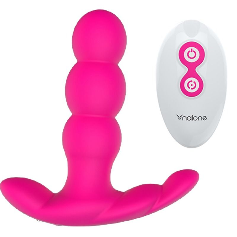 Ilhaerotica - NALONE - PEARL ANAL VIBRADOR CONTROLE REMOTO PRETO