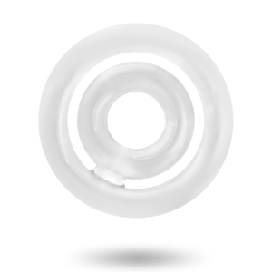 ADDICTED TOYS – POTENZ- C-RING PÊNIS TRANSPARENTE