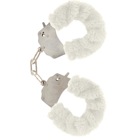 Ilhaerotica - TOYJOY - PUNHOS FURRY FUN BONDAGE BRANCO