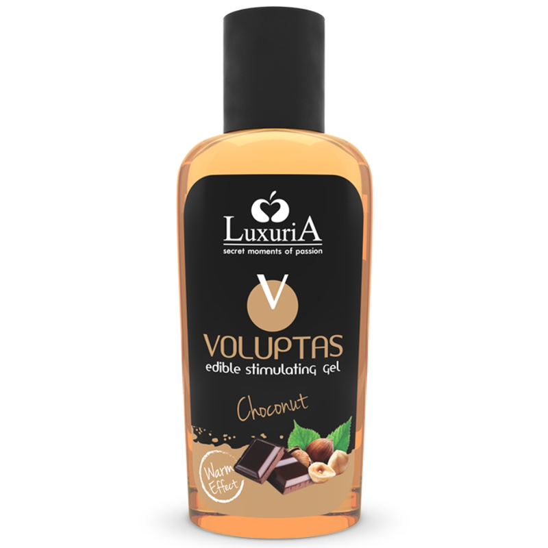Ilhaerotica - INTIMATELINE LUXURIA - VOLUPTAS GEL DE MASSAGEM COMESTÍVEL EFEITO AQUECEDOR - CHOCONUT 100 ML