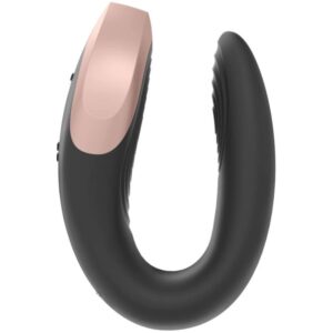 SATISFYER – VIBRADOR DOUBLE LOVE LUXURY PARTNER PRETO