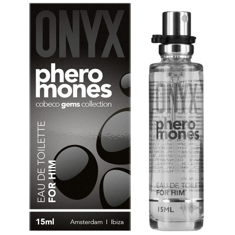 Ilhaerotica - COBECO - ONYX PHEROMONES EAU DE TOILETTE PARA ELE 15ML