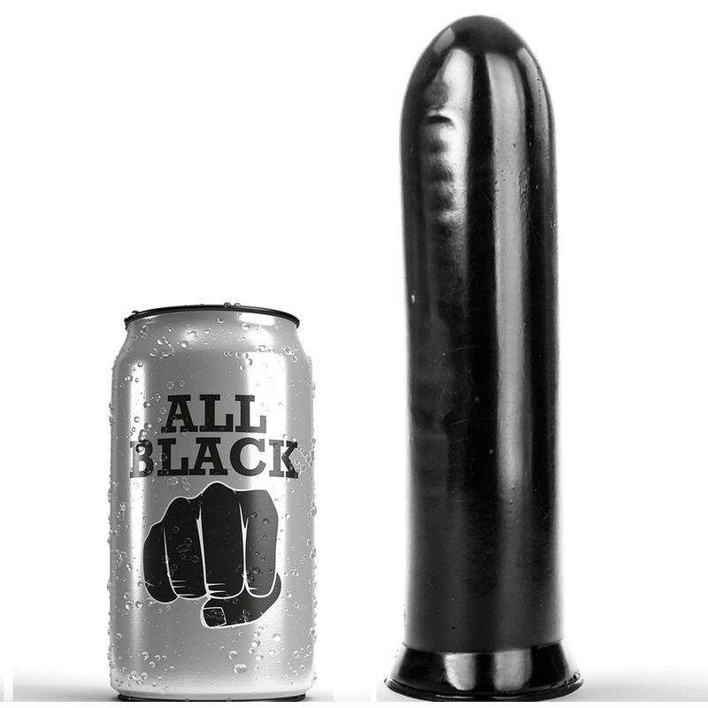 Ilhaerotica - ALL BLACK - DILDO PRETO 19 CM