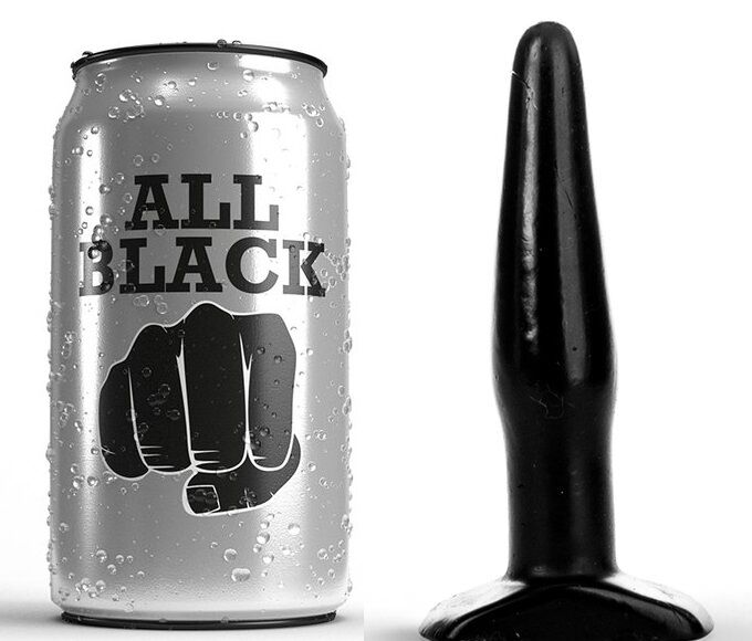 Ilhaerotica - ALL BLACK - PLUG PRETO 11 CM