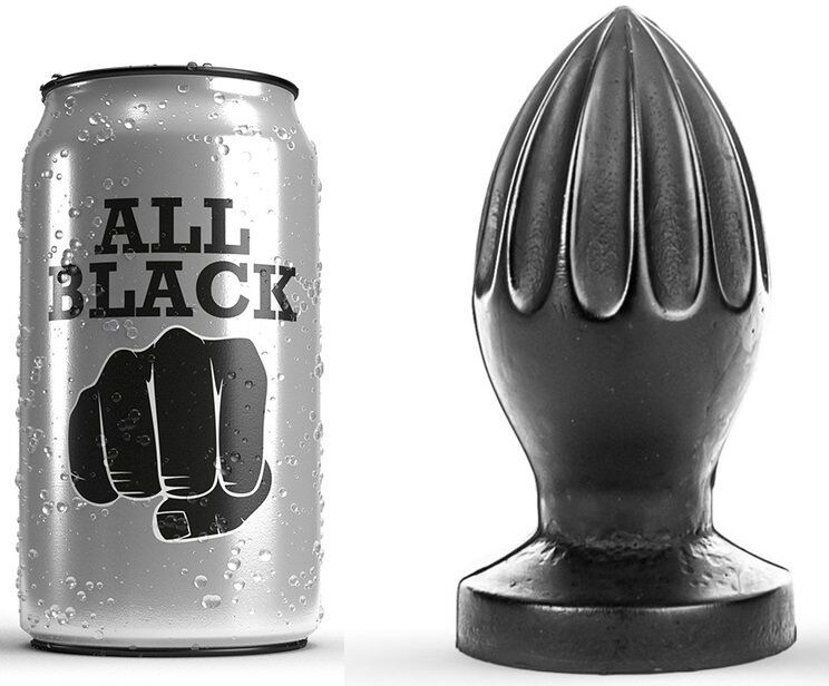 Ilhaerotica - ALL BLACK - PLUG ANAL 12 CM