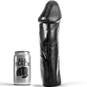 ALL BLACK – DONG 28 CM SEM TESTÍCULOS