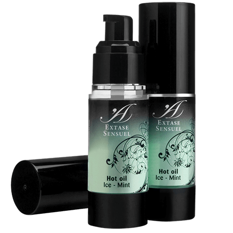 Ilhaerotica - EXTASE SENSUAL - ÓLEO DE MASSAGEM COM EFEITO GELO EXTRA FRESCO 100 ML