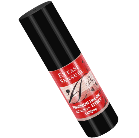 Ilhaerotica - EXTASE SENSUAL - ÓLEO DE MASSAGEM EFEITO DE AQUECIMENTO COM FEROMONAS DE PIRULITO 30 ML