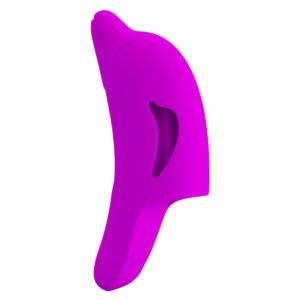 PRETTY LOVE – ESTIMULADOR DE DEDO ROXO DELPHINI PODEROSO