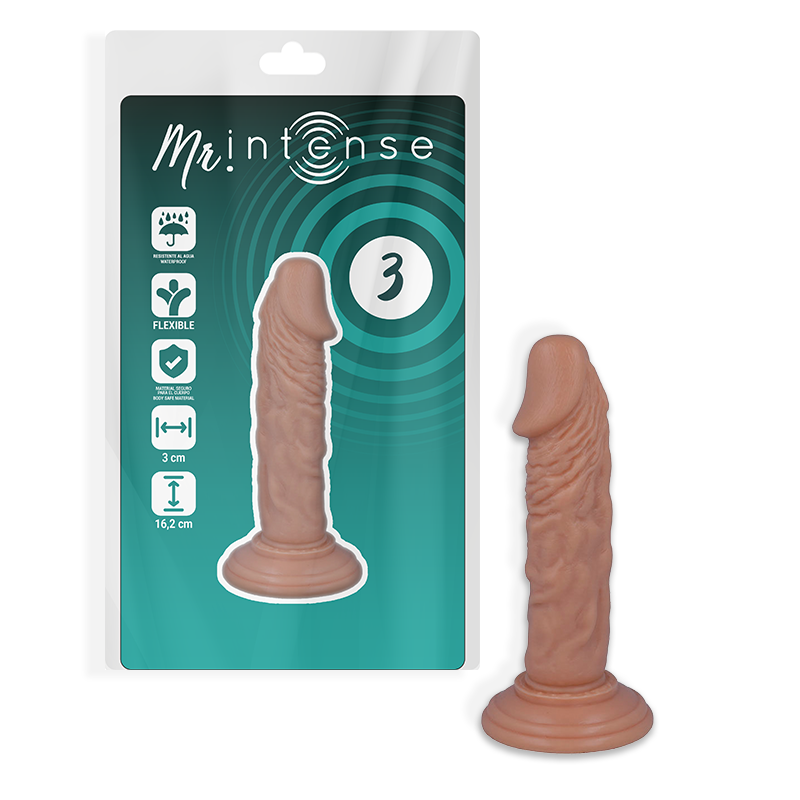 MR INTENSE - 3 REALISTIC PENIS 16.2 CM -O- 3 CM - Image 2