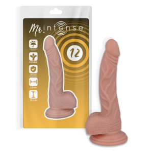 MR INTENSE – 12 REALISTIC PENIS 18.2 CM -O- 2.5 CM