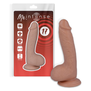 MR INTENSE – 17 PÊNIS REALÍSTICO 19.7 CM -O- 4.1 CM