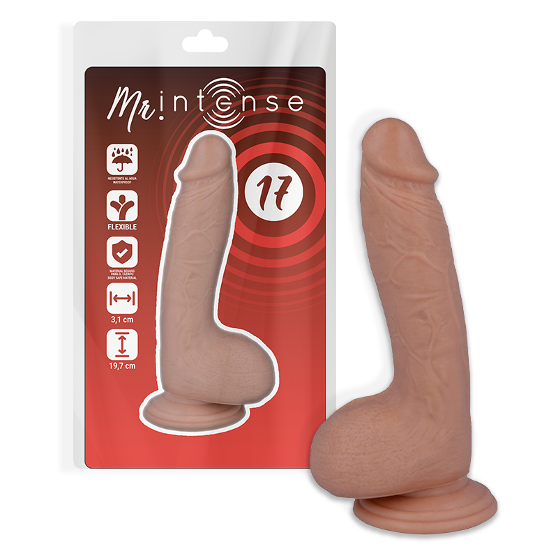 MR INTENSE - 17 PÊNIS REALÍSTICO 19.7 CM -O- 4.1 CM - Image 2