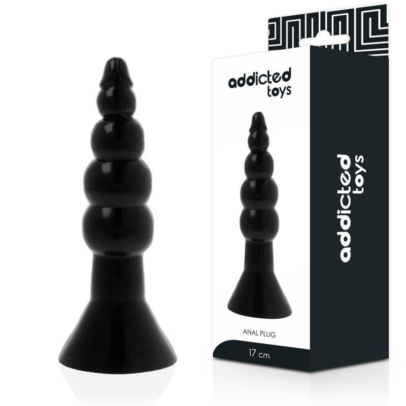 Ilhaerotica - ADDICTED TOYS - PLUG ANAL 17 CM PRETO