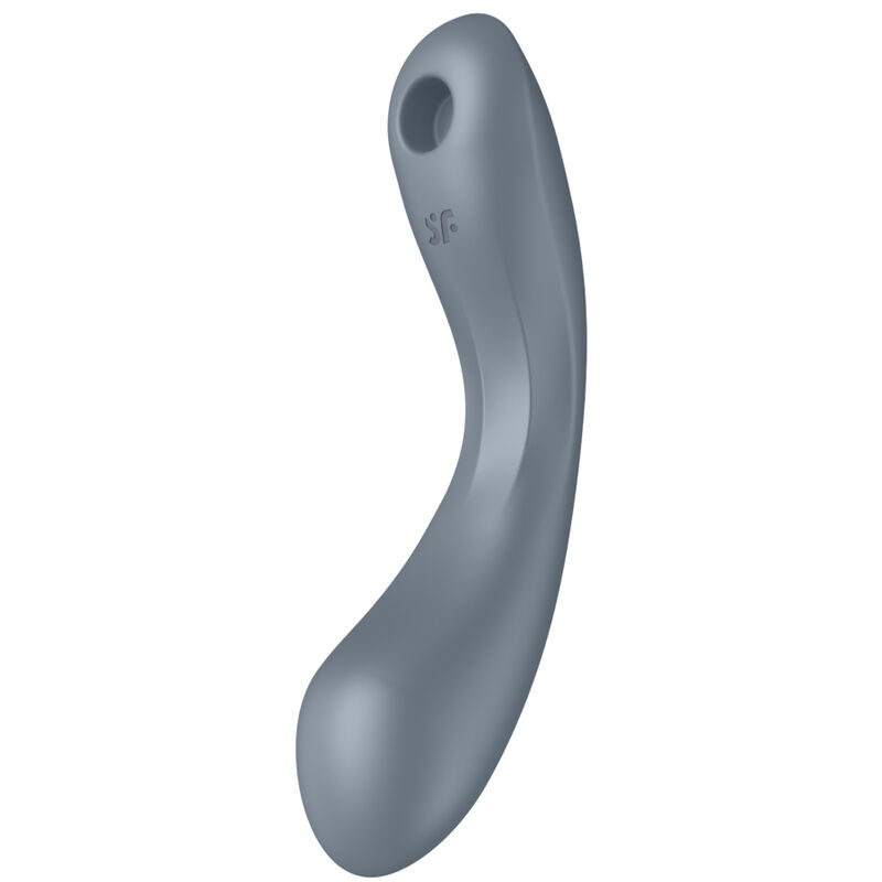 SATISFYER - CURVE TRINITY 1 AIR PULSE VIBRATION GREY - Image 3