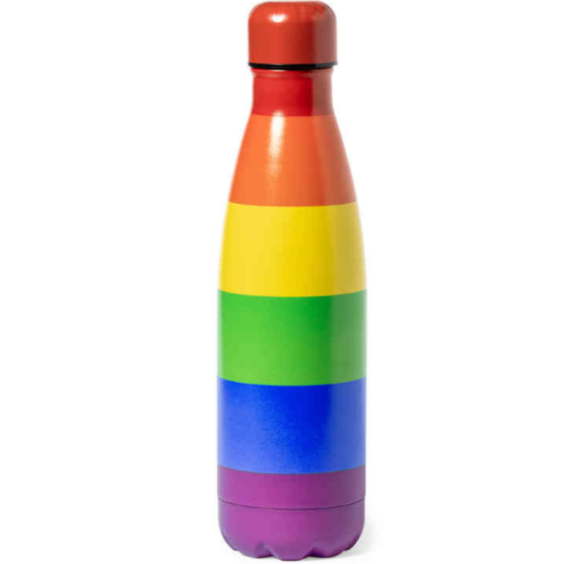 Ilhaerotica - PRIDE - AQUECEDOR DE GUA METLICO COM BANDEIRA LGBT